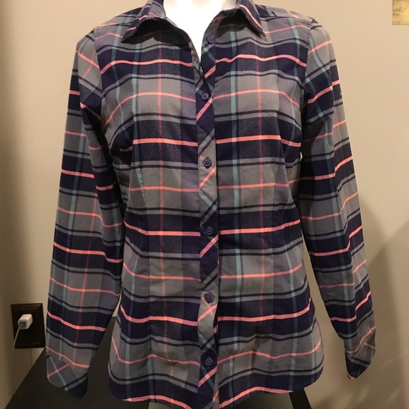 Columbia Flannel Button a down Sz. M - Picture 4 of 5